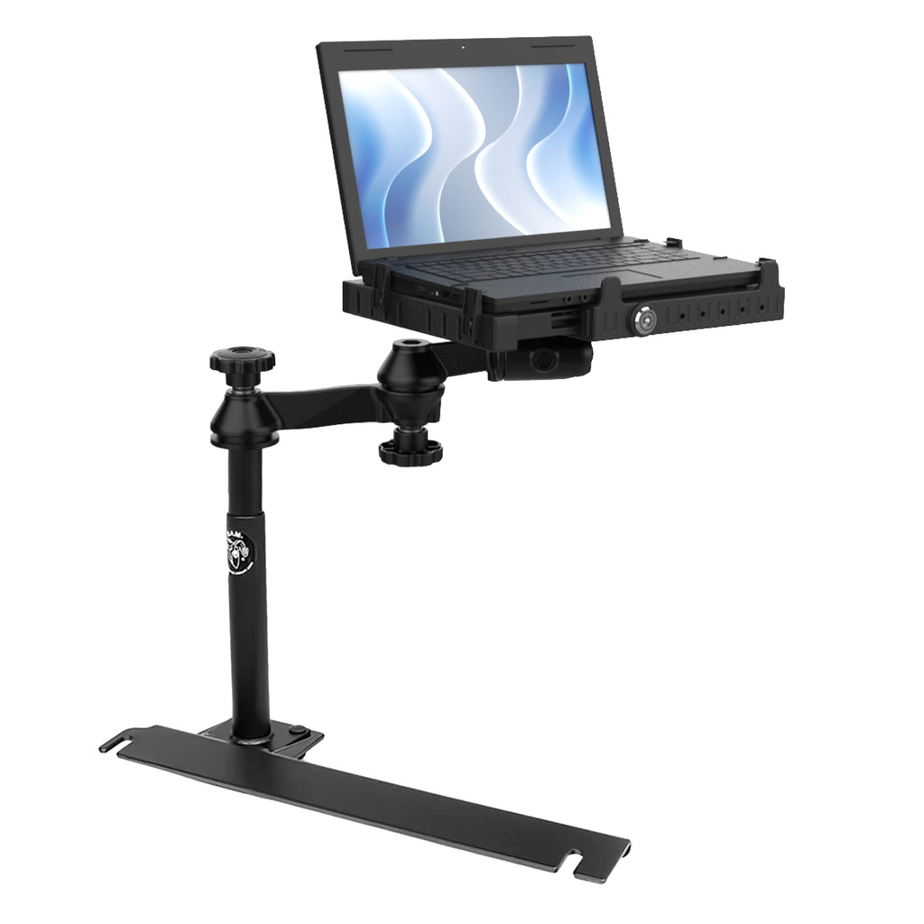 RAM-VB-148-SW3:RAM-VB-148-SW3_1:RAM® No-Drill™ Laptop Mount for '22-26 Toyota Tundra + More