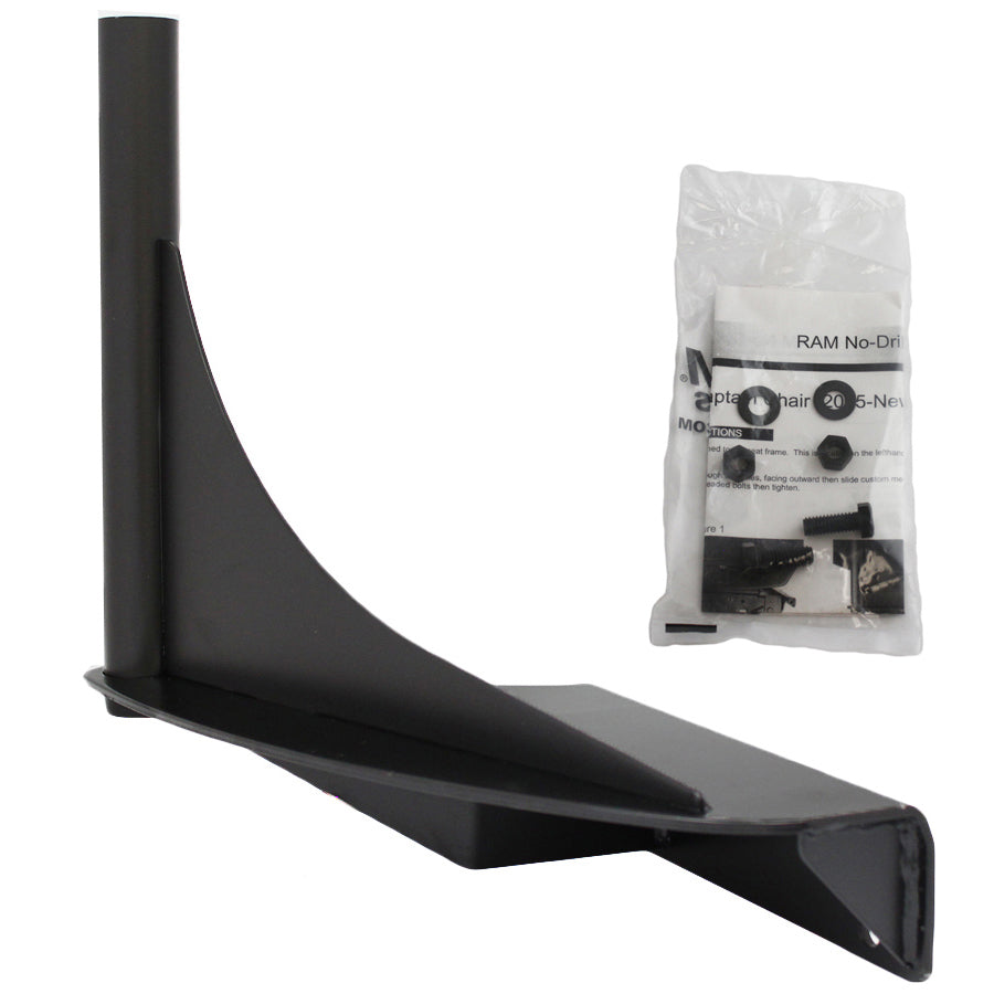 RAM-VB-151:RAM-VB-151_1:RAM® No-Drill™ Laptop Base for '05-11 Semi Trucks with Seats Inc. Chair