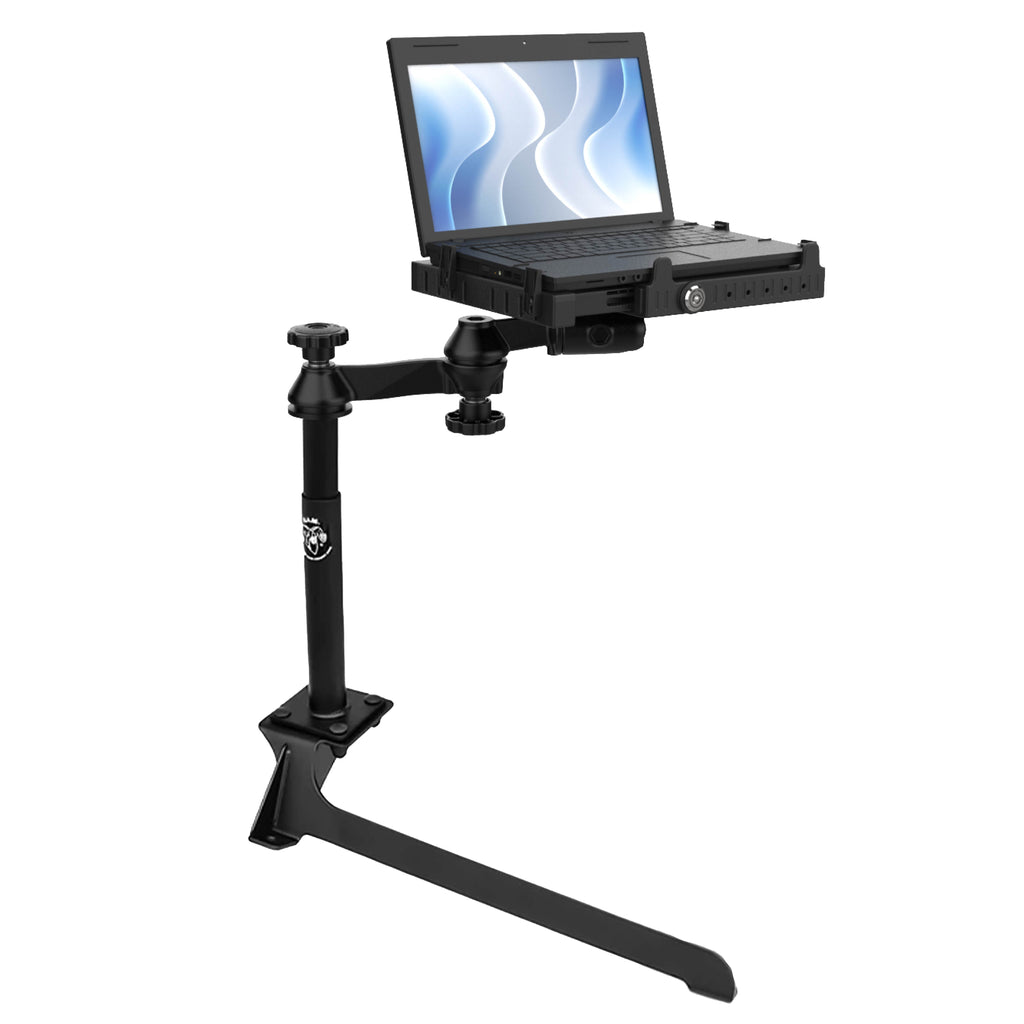 RAM-VB-154-SW3:RAM-VB-154-SW3_1:RAM® No-Drill™ Laptop Mount for '05-26 Nissan Frontier + More