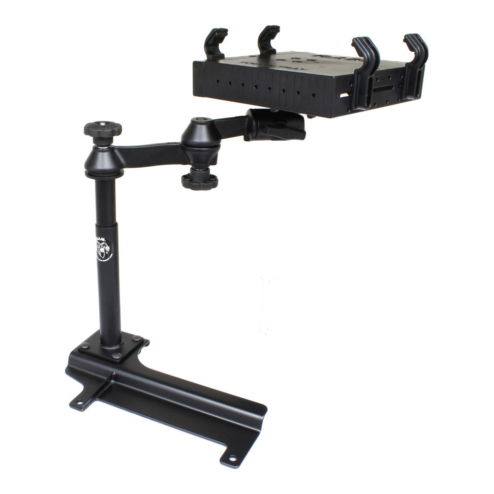 RAM-VB-158-SW1:RAM-VB-158-SW1_1:RAM® No-Drill™ Laptop Mount for '97-06 Jeep Wrangler