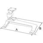 RAM-VB-159:RAM-VB-159_1:RAM® No-Drill™ Vehicle Base for '07-13 Chevrolet Silverado + More