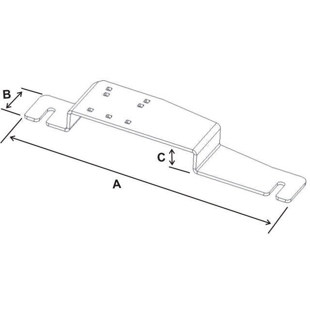 RAM-VB-161:RAM-VB-161_1:RAM® No-Drill™ Vehicle Base for '08-12 Ford Taurus + More