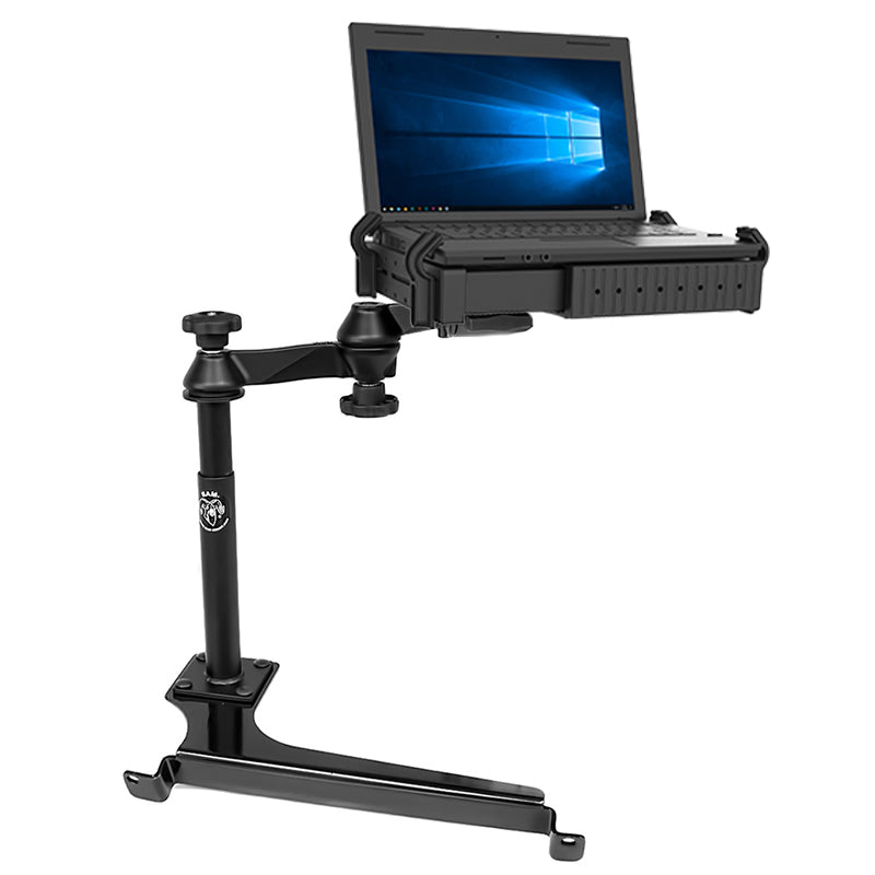RAM-VB-167-SW1:RAM-VB-167-SW1_1:RAM® No-Drill™ Laptop Mount for '06-12 Ford Fusion + More