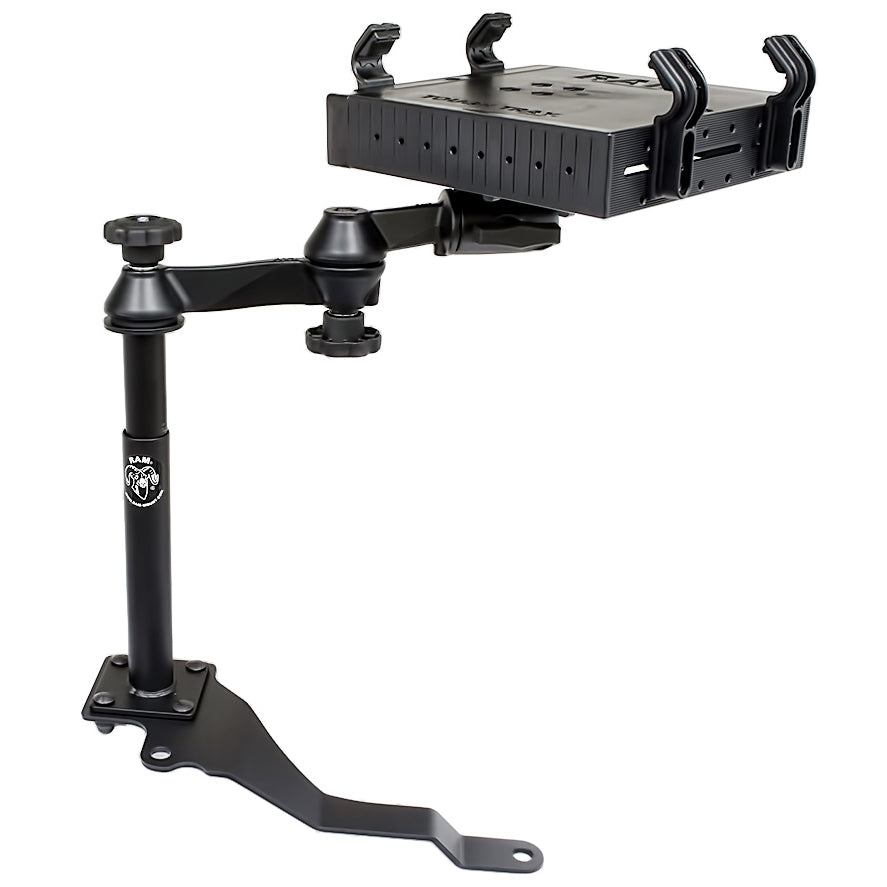 RAM-VB-170-SW1:RAM-VB-170-SW1_1:RAM® No-Drill™ Laptop Mount for '07-17 Jeep Wrangler
