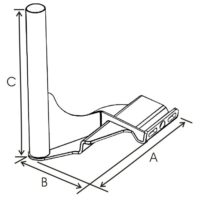 RAM-VB-174:RAM-VB-174_1:RAM® No-Drill™ Vehicle Base for '98-07 Volkswagen Beetle