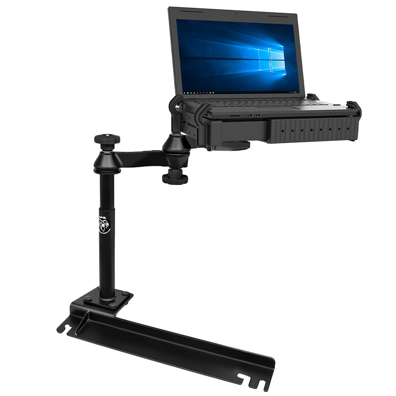 RAM-VB-175-SW1:RAM-VB-175-SW1_1:RAM® No-Drill™ Laptop Mount for '10-13 Ford Transit Connect + More