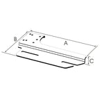 RAM-VB-177:RAM-VB-177_1:RAM® No-Drill™ Vehicle Base for '07-10 Dodge Avenger + More