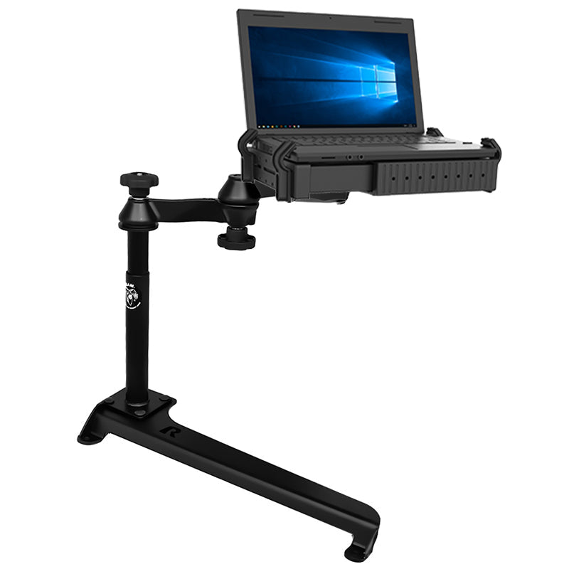 RAM-VB-179-SW1:RAM-VB-179-SW1_1:RAM® No-Drill™ Laptop Mount for '14-15 Toyota Prius C + More