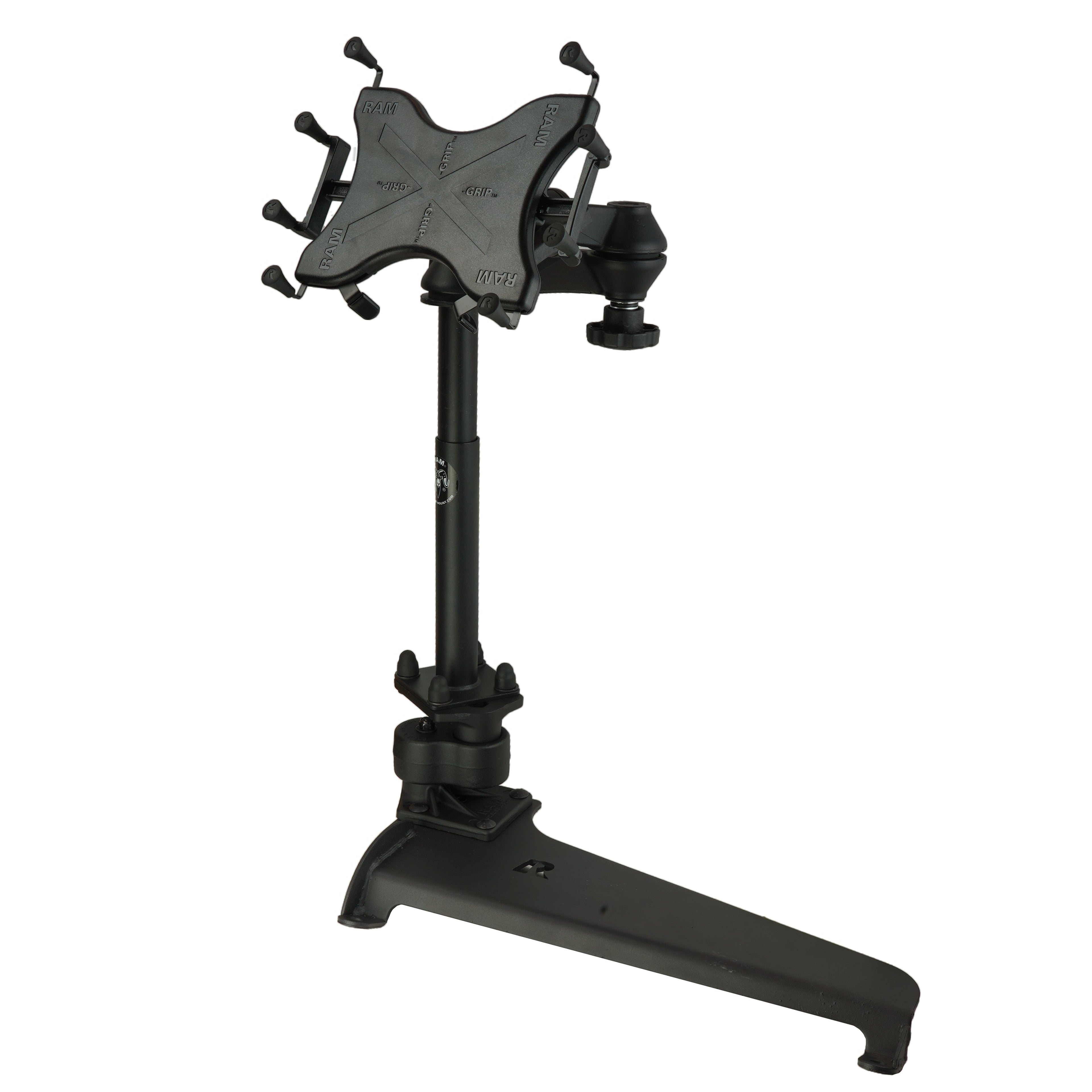 RAM-VB-180-UN11:RAM-VB-180-UN11_1:RAM® X-Grip® 12"-13" Tablet Mount for '07-21 Toyota Tundra + More