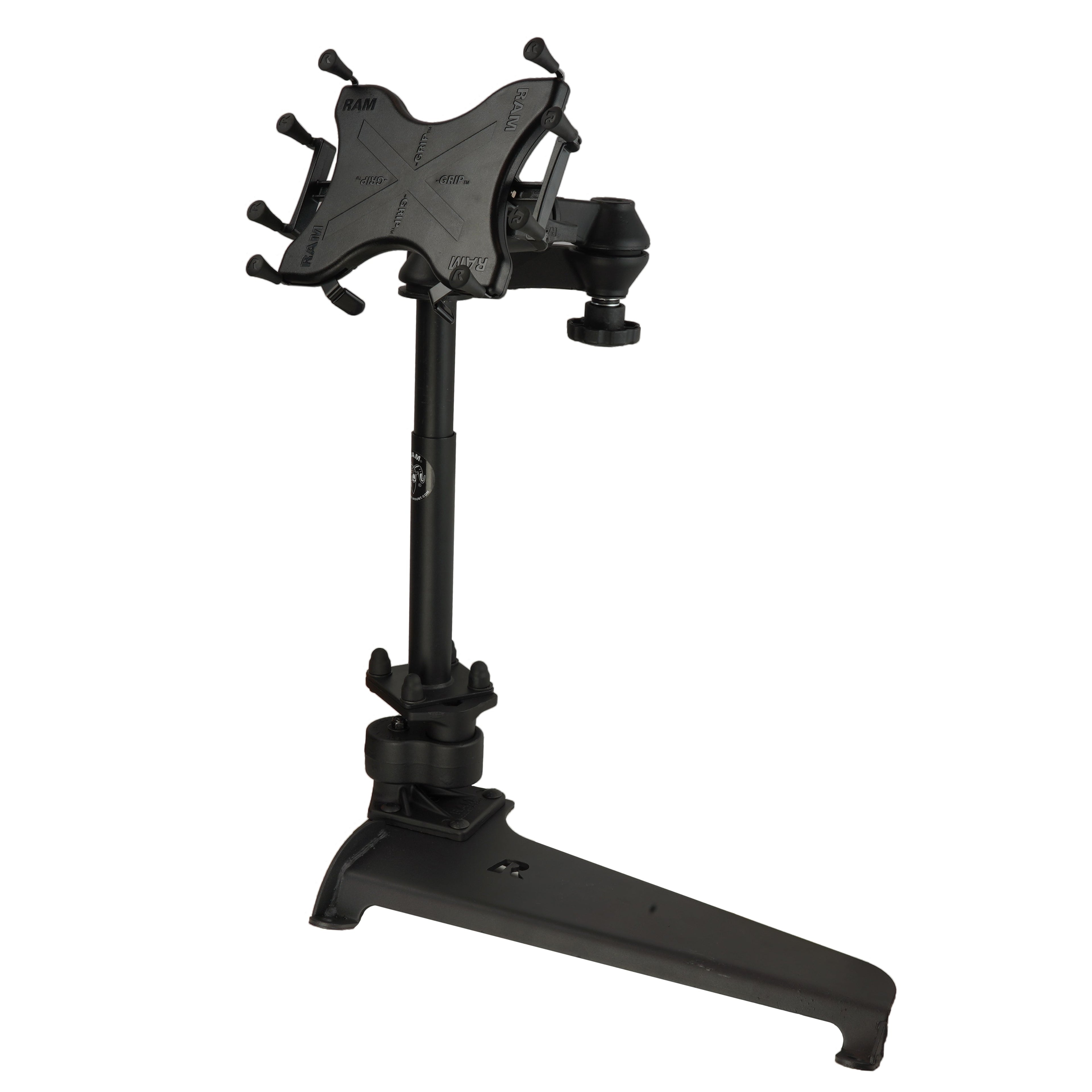 RAM-VB-180-UN9:RAM-VB-180-UN9_1:RAM® X-Grip® 9-11" Tablet Mount for '07-21 Toyota Tundra + More