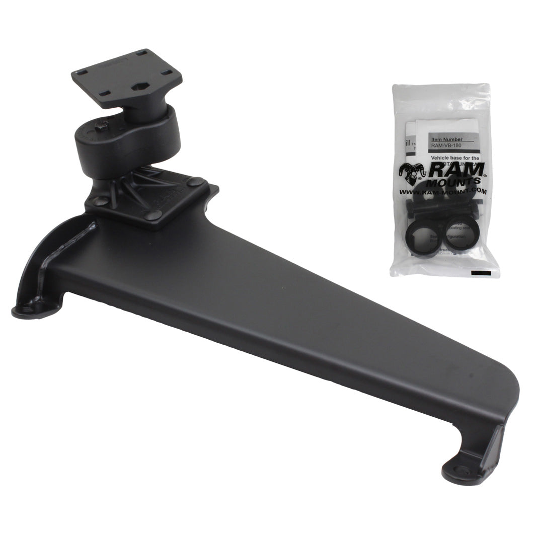 RAM-VB-180:RAM-VB-180_1:RAM® No-Drill™ Vehicle Base for '07-21 Toyota Tundra + More