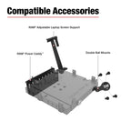 RAM-VB-181-SW3:RAM-VB-181-SW3_1:RAM® Vertical Drill-Down Laptop Mount