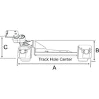 RAM-VB-182:RAM-VB-182_1:RAM® No-Drill™ Vehicle Base for '06-16 Chevrolet Impala (Police) + More