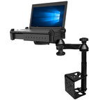 RAM-VB-184T-SW1:RAM-VB-184T-SW1_1:RAM® Vertical 5" Offset Drill-Down Laptop Mount