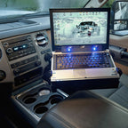 RAM-VB-185-SW1:RAM-VB-185-SW1_1:RAM® Laptop Mount for '99-16 Ford F-250 - F750 + More (Legacy)