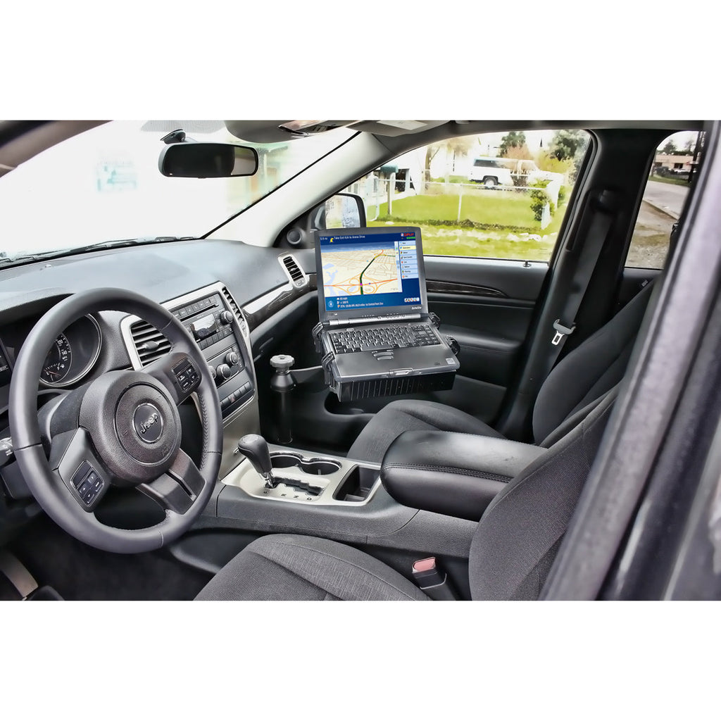 RAM-VB-186-SW1:RAM-VB-186-SW1_1:RAM® Laptop Mount for Dodge Durango & Jeep Grand Cherokee (Legacy)