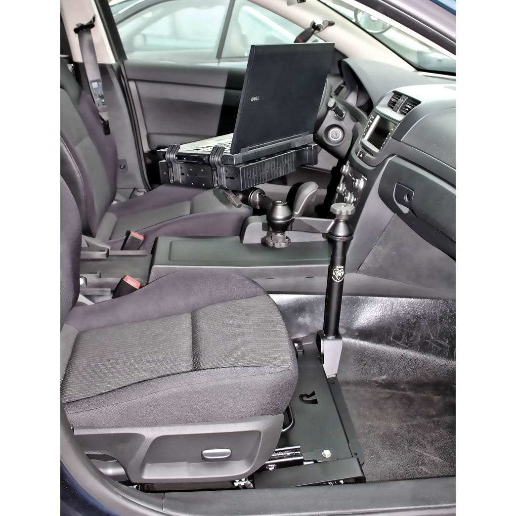 RAM-VB-189-SW1:RAM-VB-189-SW1_1:RAM® No-Drill™ Laptop Mount for '11-13 Chevy Caprice
