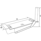RAM-VB-189:RAM-VB-189_1:RAM® No-Drill™ Vehicle Base for '11-13 Chevy Caprice