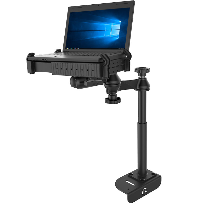 RAM-VB-194-SW1:RAM-VB-194-SW1_1:RAM® No-Drill™ Laptop Mount for '14-26 Ford Transit Full Size Van