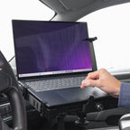 RAM-VB-194-SW3:RAM-VB-194-SW3_1:RAM® No-Drill™ Laptop Mount for '14-26 Ford Transit Full Size Van
