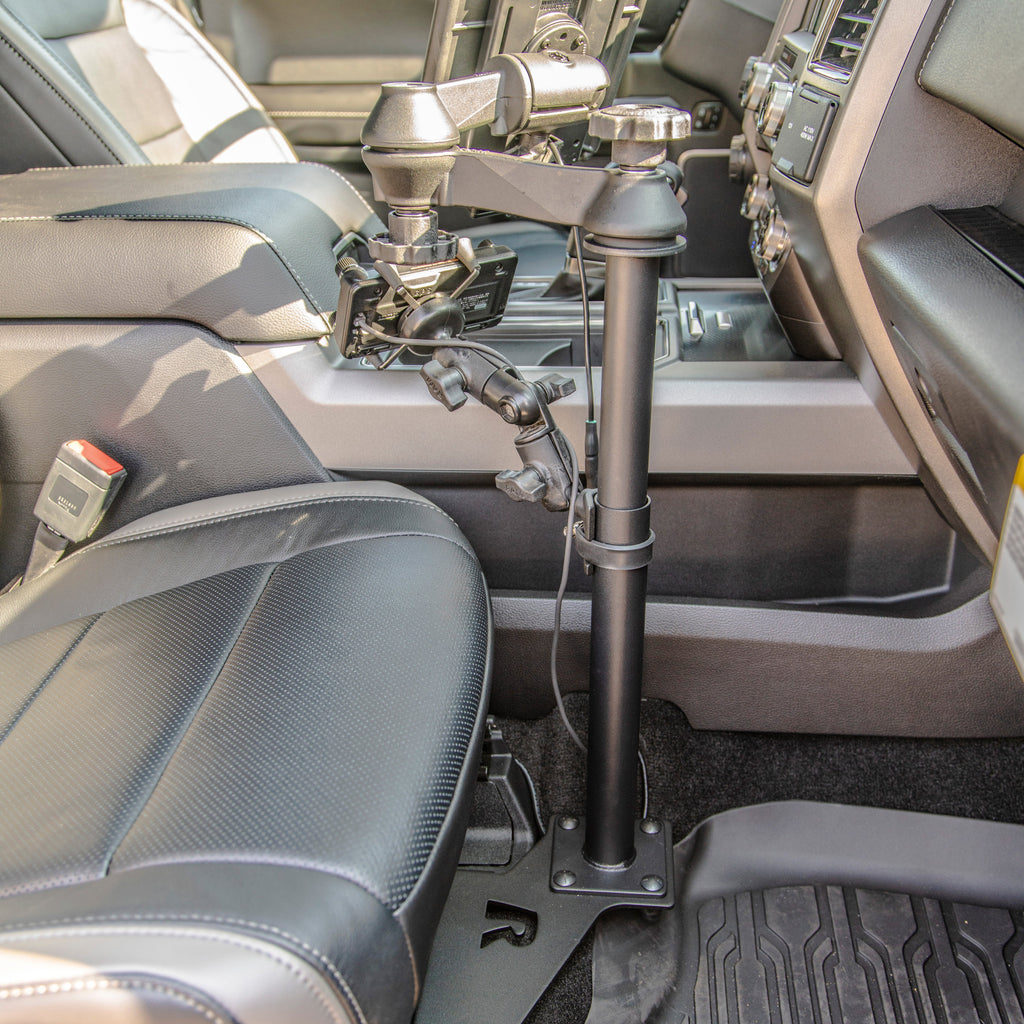 RAM-VB-195-SW2:RAM-VB-195-SW2_1:RAM® No-Drill™ Mount for '15-26 Ford F-150, ’17-26 F-250 + More