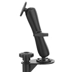 RAM-VB-196-DB2:RAM-VB-196-DB2_1:RAM® No-Drill™ Universal Vehicle Floor Mount with Double Ball Mount