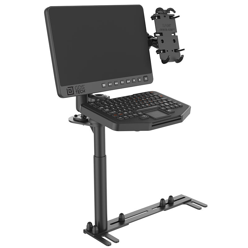 RAM-VB-196-GDS-ECO1:RAM-VB-196-GDS-ECO1_1:GDS® Ecosystem™ Vehicle Bundle with Monitor, Keyboard & Phone Mount