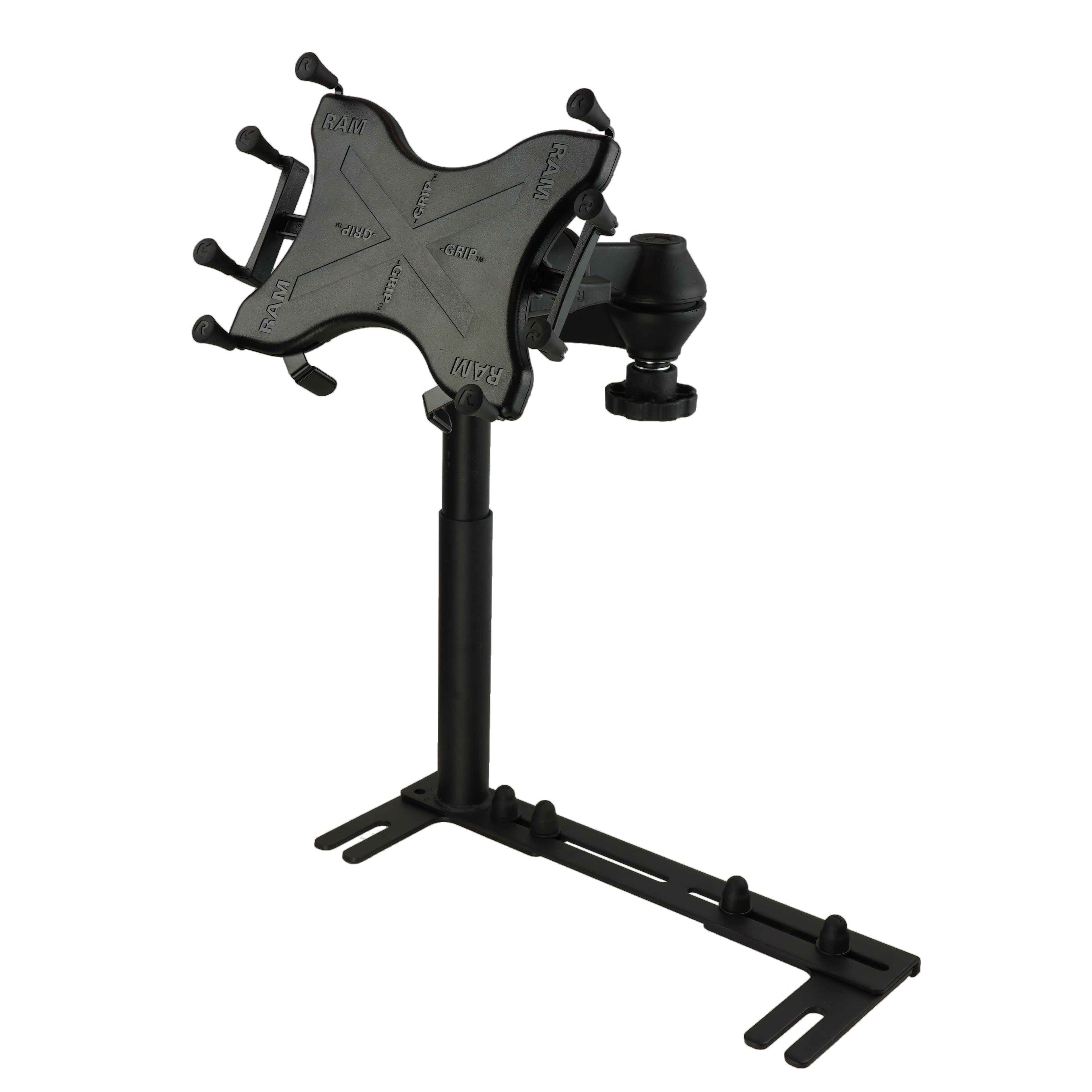 RAM-VB-196-UN9:RAM-VB-196-UN9_1:RAM® X-Grip® 9-11" Tablet Mount with No-Drill™ Universal Base