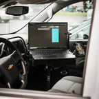 RAM-VB-203-SW1:RAM-VB-203-SW1_1:RAM® Laptop Mount for '19-26 Chevy Silverado, Tahoe & More (Legacy)