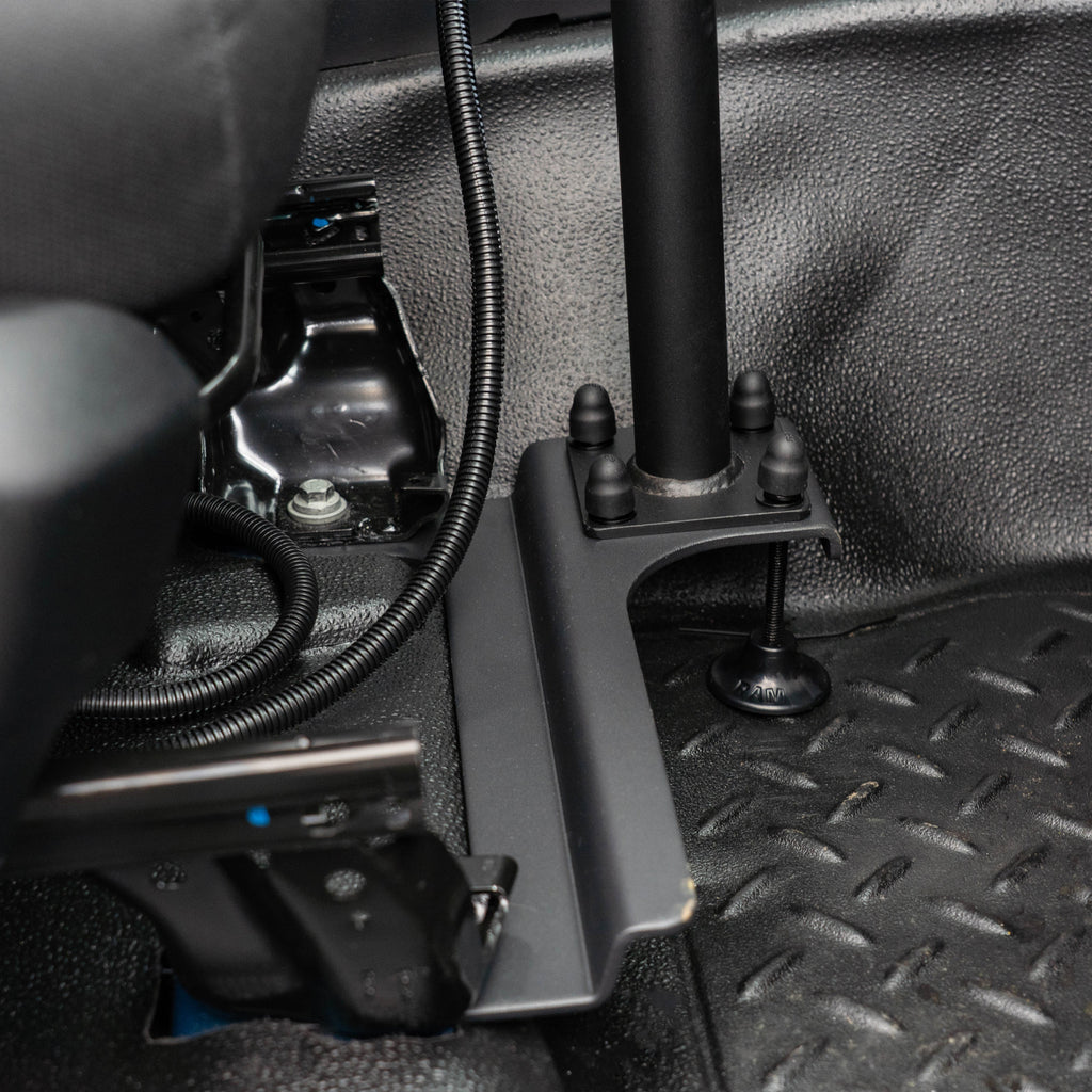 RAM-VB-206:RAM-VB-206_1:RAM® No-Drill™ Vehicle Base for '20-26 Ford Police Interceptor Utility