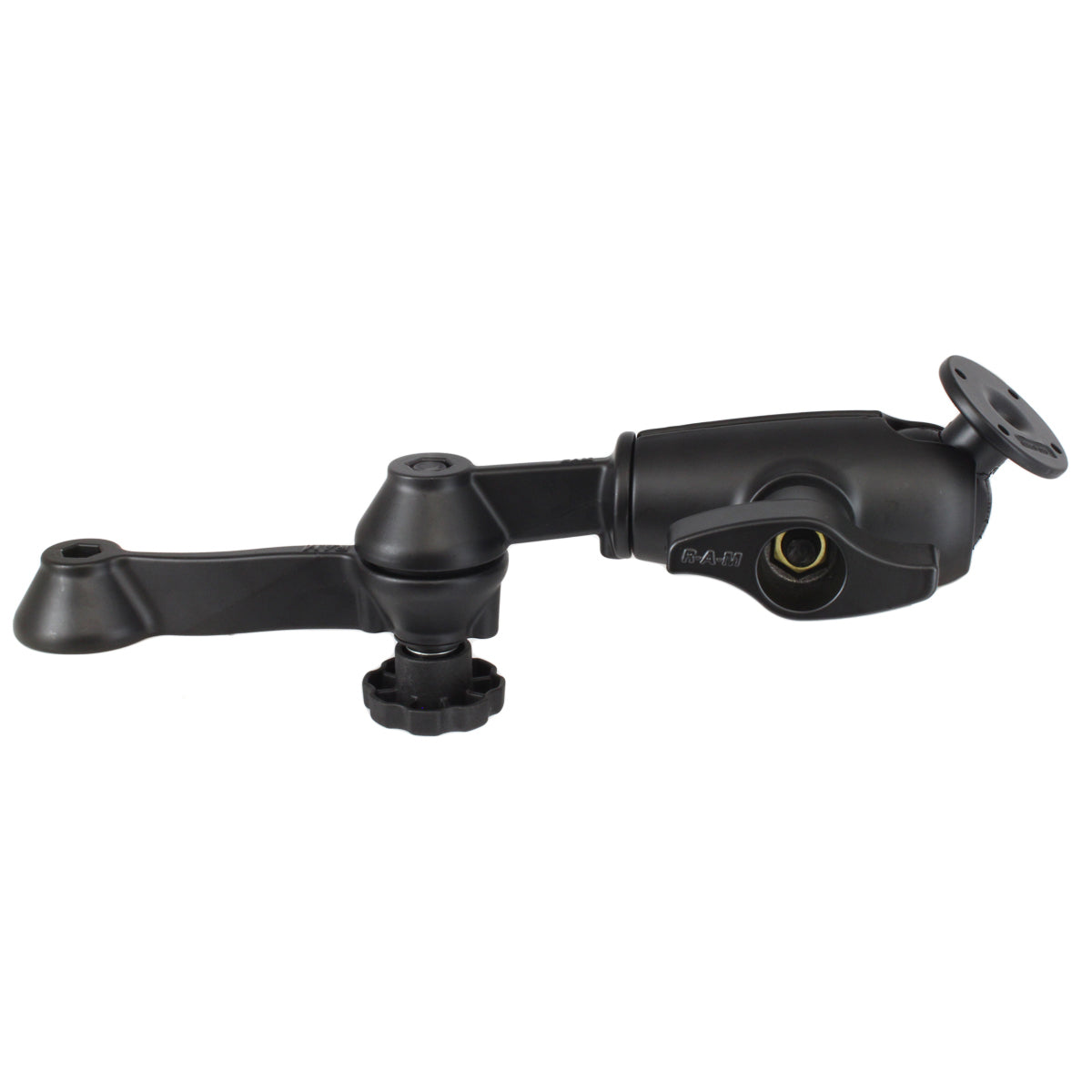 RAM-VB-D-110-1-254U:RAM-VB-D-110-1-254U_1:RAM® 12" Double Swing Arm with Round Plate - D Size