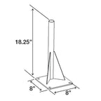 RAM-VBD-122:RAM-VBD-122_1:RAM® Universal Drill-Down Vehicle Base with Lower Pole