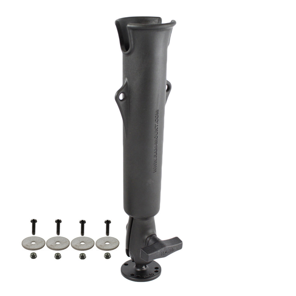 RAM-VC-119TP:RAM-VC-119TP_1:RAM® Console Flashlight Mount for RAM® Tough-Box™ Console Top Plates