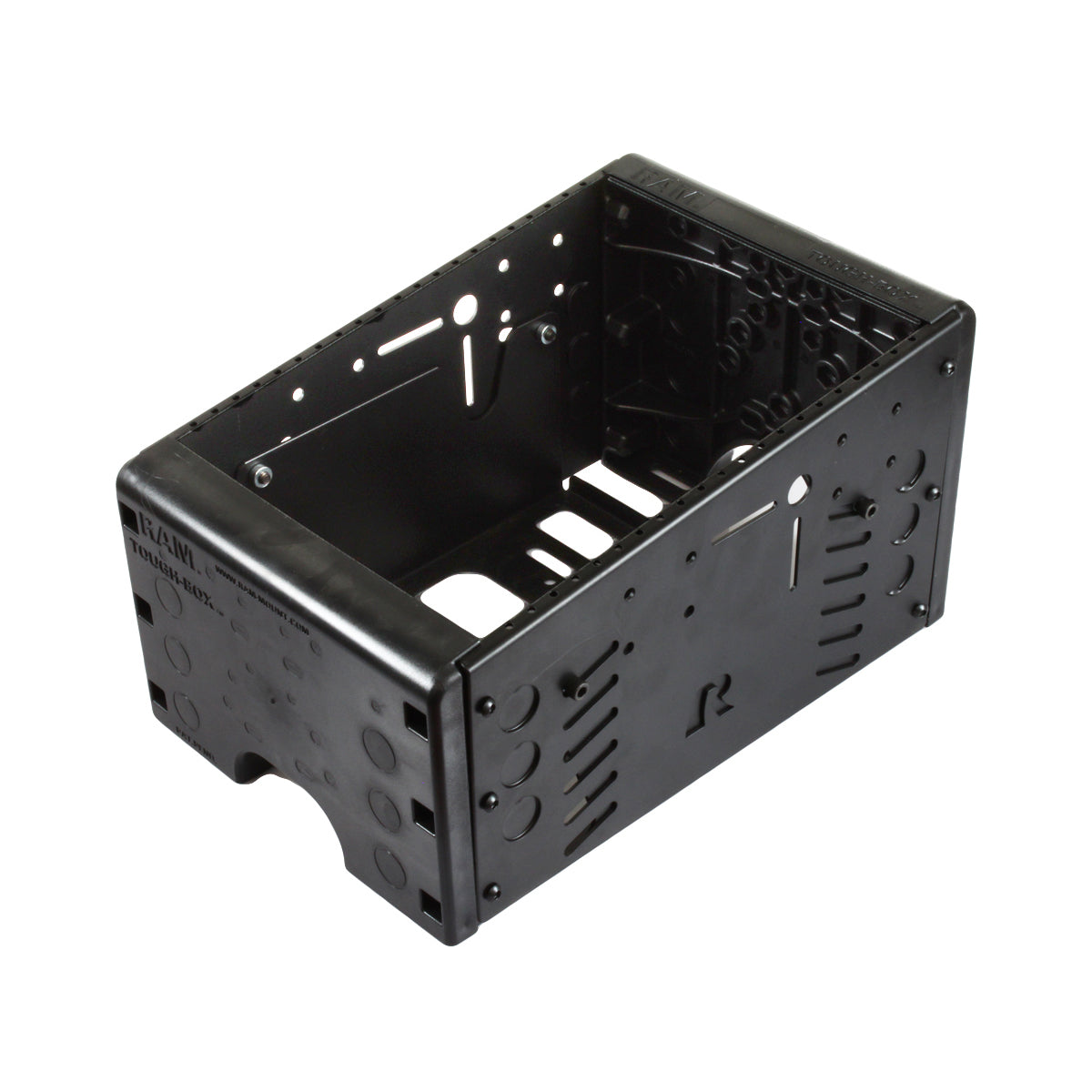RAM-VC-13A:RAM-VC-13A_1:RAM® Tough-Box™ 13" Console with 11" Faceplate Area and Adjustable Plate