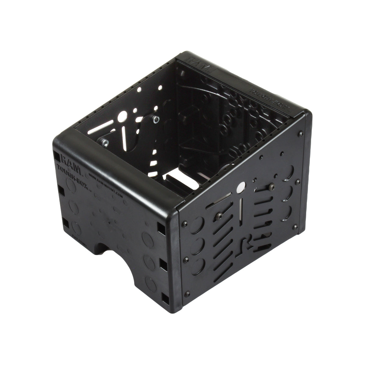 RAM-VC-9A:RAM-VC-9A_1:RAM® Tough-Box™ 9" Console with 7" Faceplate Area and Adjustable Plate