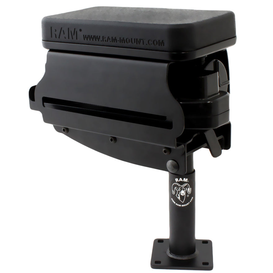 RAM-VC-ARM1-PEN1:RAM-VC-ARM1-PEN1_1:RAM® Tough-Box™ with Telescoping Armrest & Pentax PocketJet® Cradle