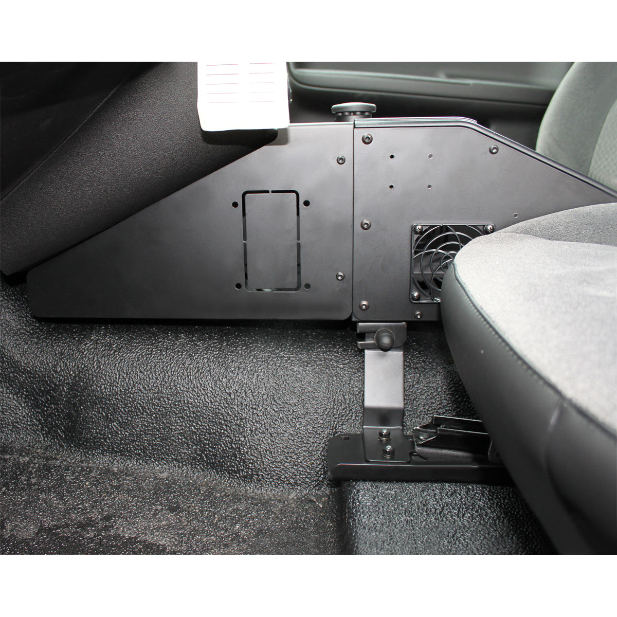 RAM-VCA-115A:RAM-VCA-115A_1:RAM® Tough-Box™ Angled Console for '06-15 Chevrolet Impala (Police)