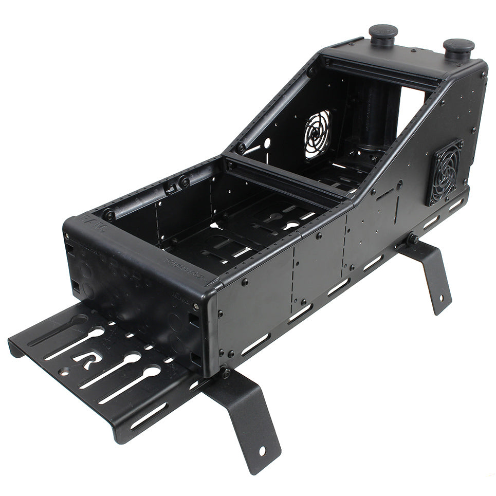 RAM-VCA-117A:RAM-VCA-117A_1:RAM® Tough-Box™ Angled Console for '15-16 Chevrolet Tahoe PPV