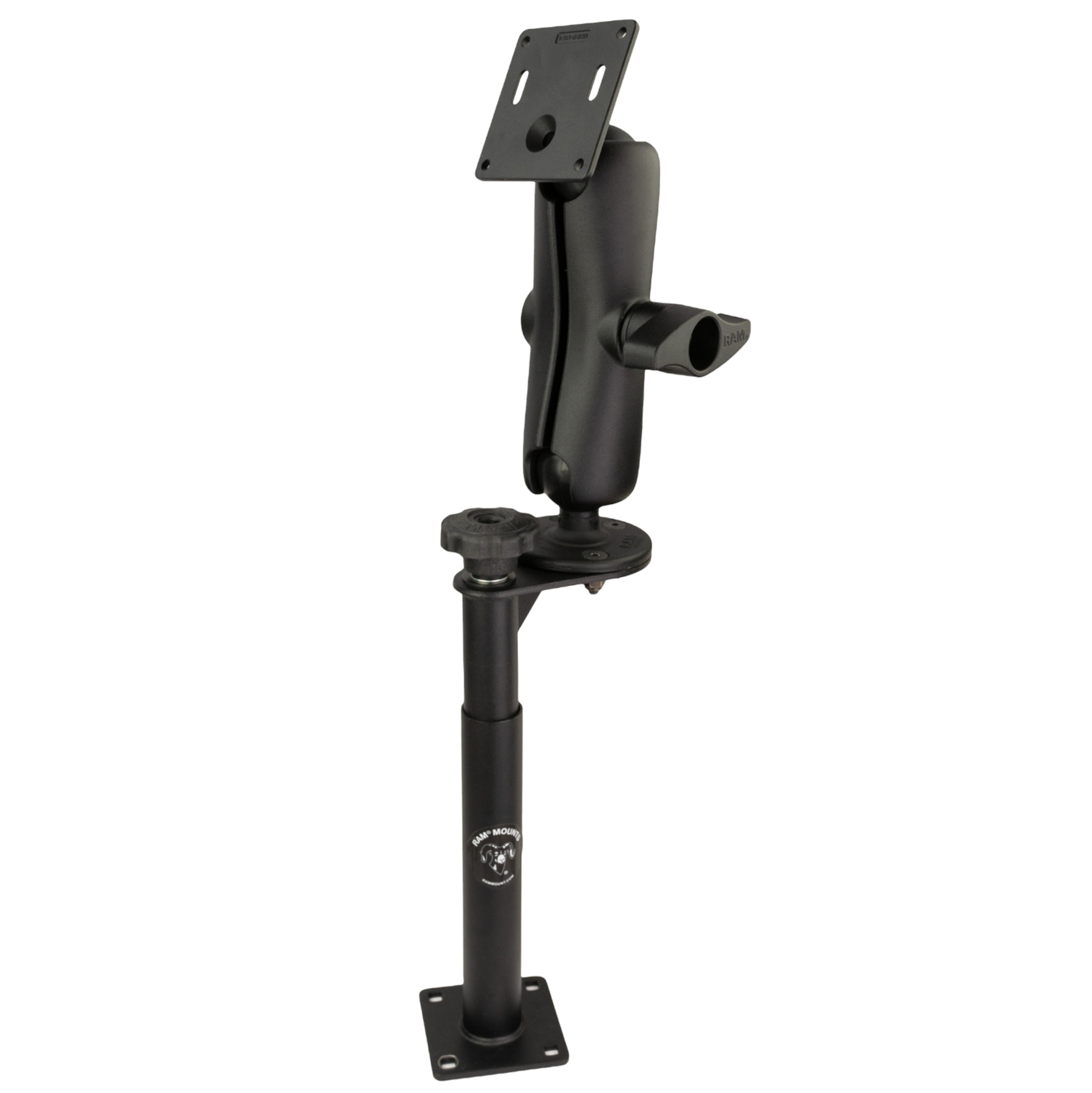 RAM-VP-89F-D-101-2461U:RAM-VP-89F-D-101-2461U_1:RAM® Tele-Pole™ with 8" & 9" Poles and 75mm VESA Mount
