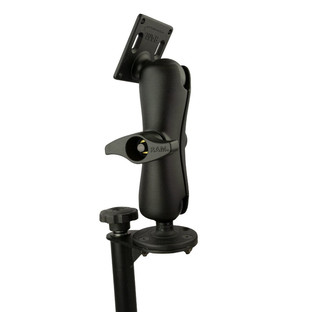RAM-VP-89F-D-101-2461U:RAM-VP-89F-D-101-2461U_1:RAM® Tele-Pole™ with 8" & 9" Poles and 75mm VESA Mount