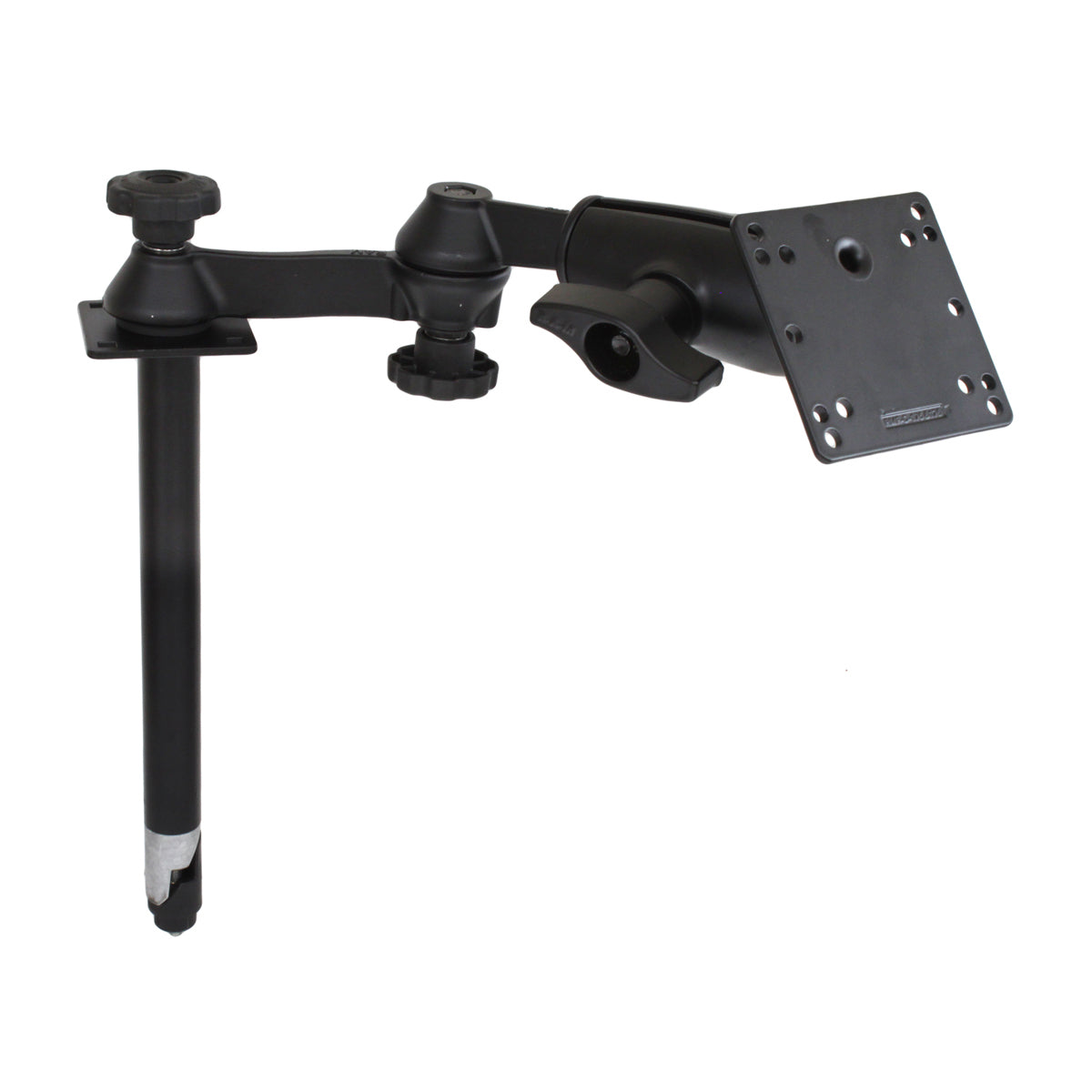 RAM-VP-D-SW1-12-246:RAM-VP-D-SW1-12-246_1:RAM® 12" Upper Pole with 100x100mm VESA Plate