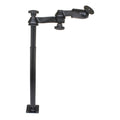 RAM-VP-SW1-1218:RAM-VP-SW1-1218_1:RAM® Tele-Pole™ with 12" & 18" Poles, Double Swing Arms & Round Plate