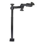 RAM-VP-SW1-1218:RAM-VP-SW1-1218_1:RAM® Tele-Pole™ with 12" & 18" Poles, Double Swing Arms & Round Plate