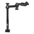 RAM-VP-SW1-129:RAM-VP-SW1-129_1:RAM® Tele-Pole™ with 12" & 9" Poles, Double Swing Arms & Round Plate