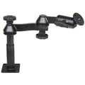 RAM-VP-SW1-45:RAM-VP-SW1-45_1:RAM® Tele-Pole™ with 4" & 5" Poles, Double Swing Arms & Round Plate