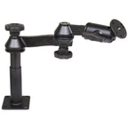 RAM-VP-SW1-45:RAM-VP-SW1-45_1:RAM® Tele-Pole™ with 4" & 5" Poles, Double Swing Arms & Round Plate