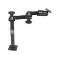 RAM-VP-SW1-89:RAM-VP-SW1-89_1:RAM® Tele-Pole™ with 8" & 9" Poles, Double Swing Arms & Round Plate