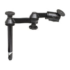 RAM-VP-SW1-8:RAM-VP-SW1-8_1:RAM® 8" Upper Pole with Double Swing Arms & Round Plate