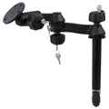 RAM-VP-SW1L-8-240:RAM-VP-SW1L-8-240_1:RAM® 8" Upper Pole with Locking Double Swing Arms and Large Round Plate