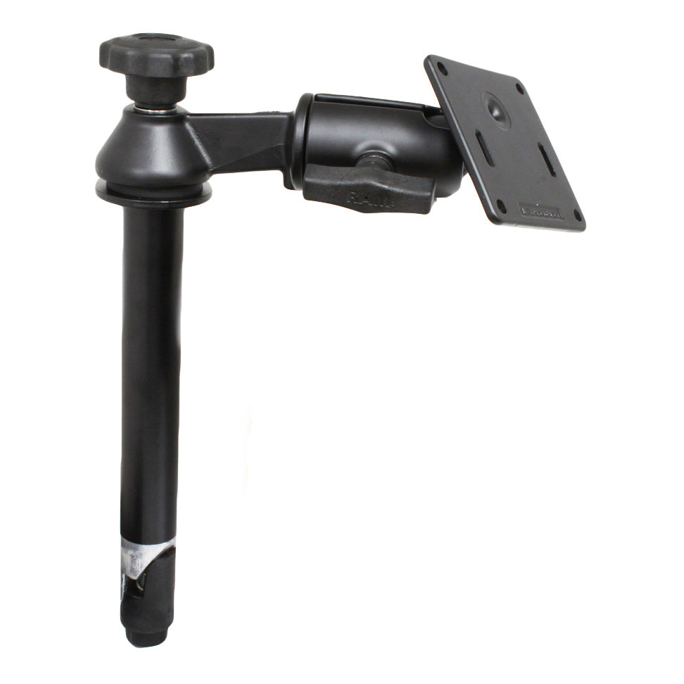 RAM-VP-SW2-8-2461:RAM-VP-SW2-8-2461_1:RAM® 8" Upper Pole with Single Swing Arm & 75x75mm VESA Plate